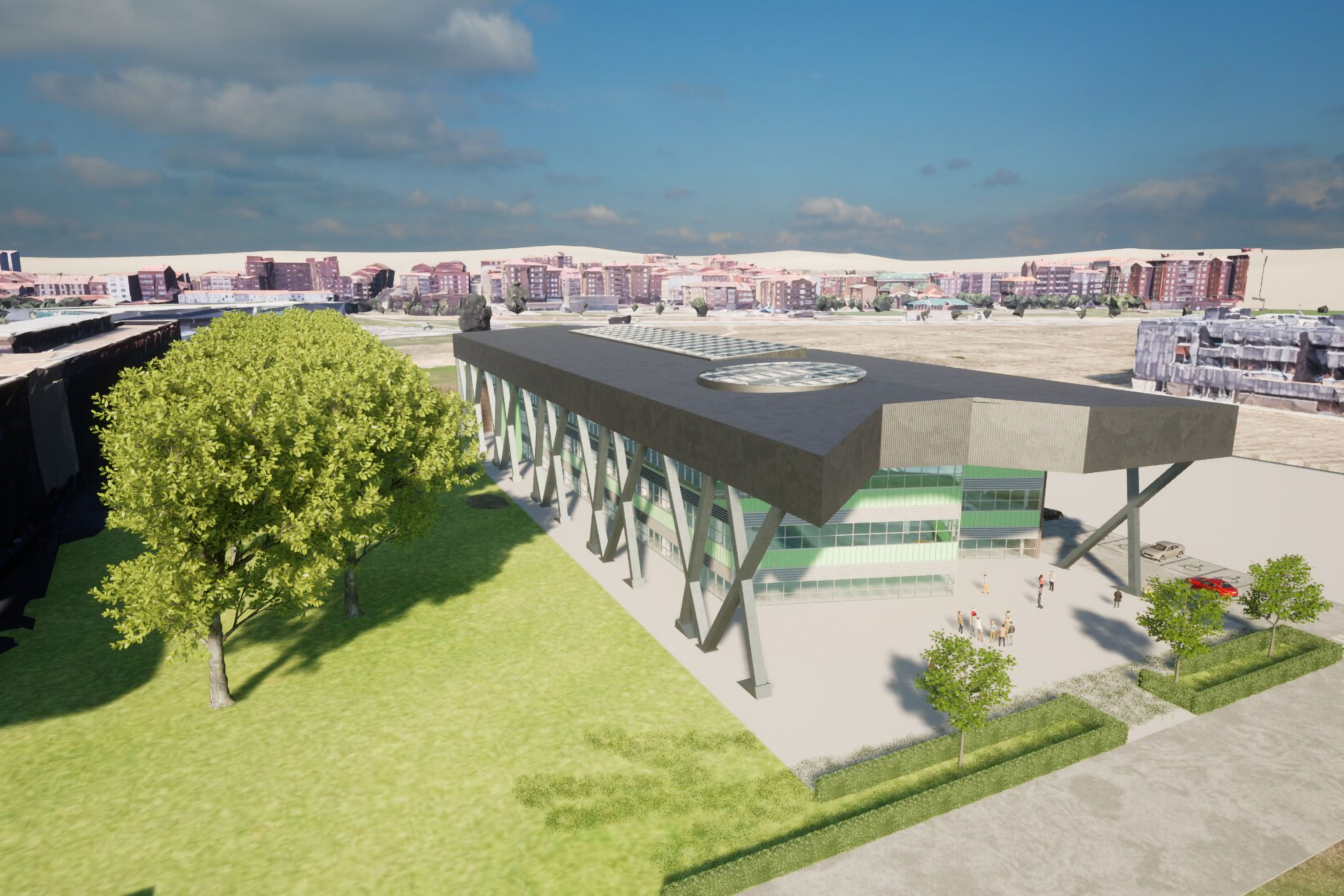 EDIFICIO DE USOS MÚLTIPLES DE LA ULE (1ª FASE)